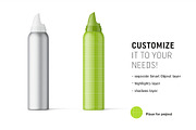 Metallic cosmetic bottle mockup, a Packaging Mockup by Smarty Mockups (Thumbnail 2 of 5)