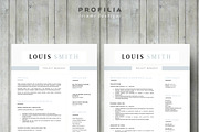 Word Resume & Cover letter Template, a Resume Template by Profilia Resume Boutique (Thumbnail 3 of 6)