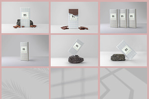 Chocolate Box Mockup Bundle