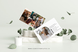 Photo Business Card Template BC013