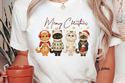 Cute Christmas Cats Wall Art PNG, an Illustration by Libby Wishes (Thumbnail 5 of 8)