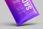 Pouch Sachet with Hang Hole Mockup, a Packaging Mockup by Illusiongraphic (Thumbnail 18 of 22)