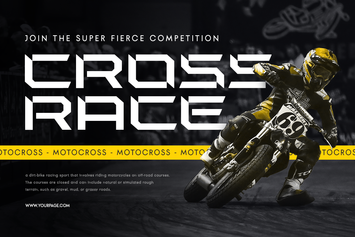 Noland - Sport Futuristic Font, a Sans Serif Font by Hamz Studio (Photo 12 of 12)