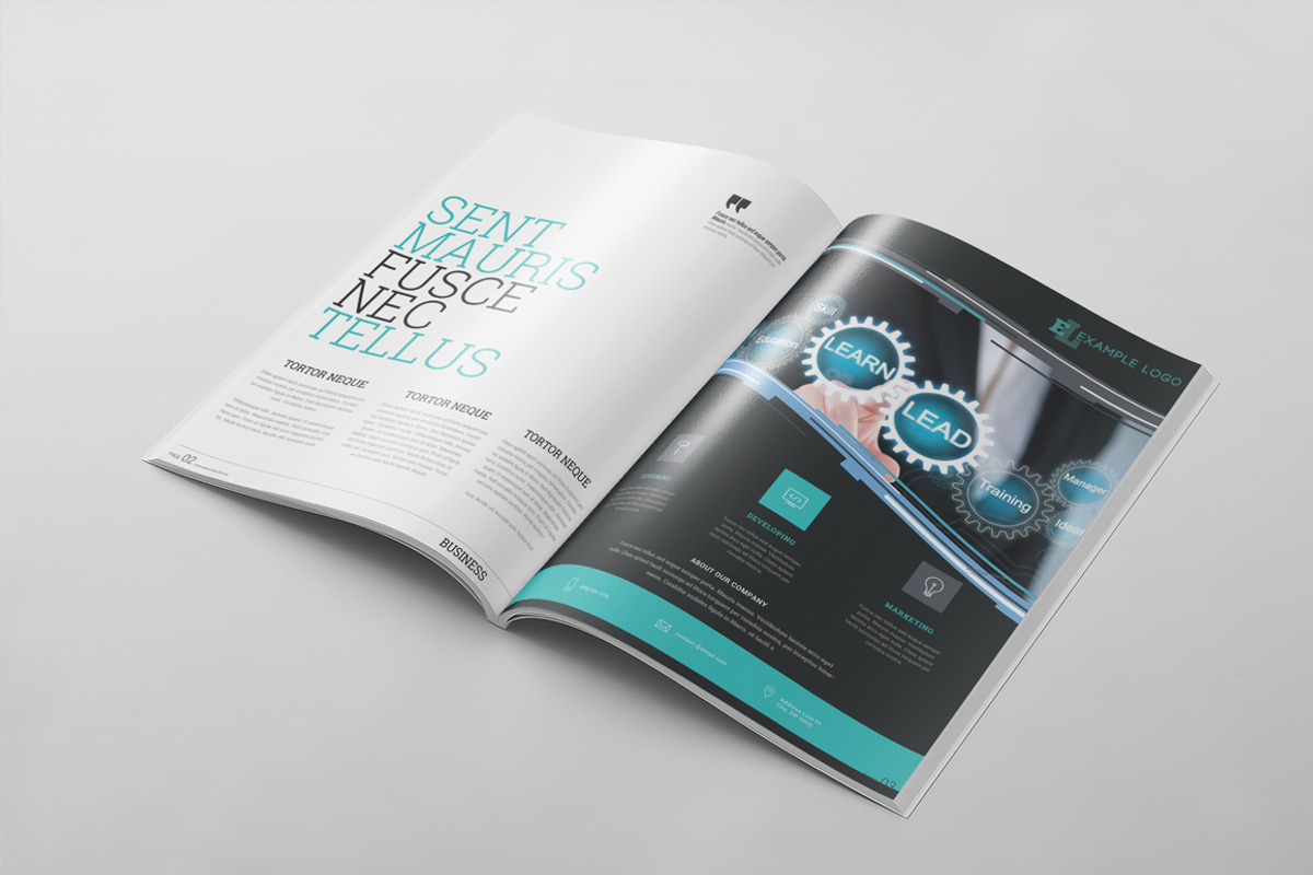 Magazine Template 56, a Magazine Template by pmvch (Photo 16 of 41)
