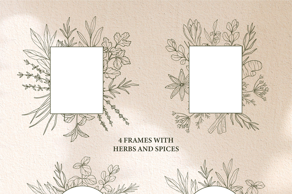 Hand drawn herbs and spices, an Object Illustration by RaDavCrafts (Photo 4 of 7)