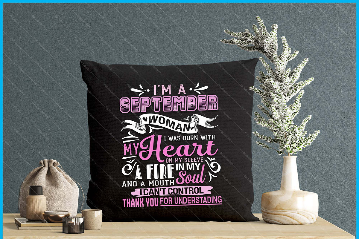 I Am A September Born In September, a Graphic by Creativeusart (Photo 4 of 4)