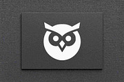 Round Owl Icon, a Branding & Logo Template by Vectorium Studio (Thumbnail 4 of 4)