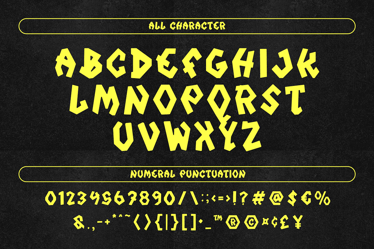 Hardsick - Display Typeface, a Symbol Font by Dryy.type (Photo 8 of 9)