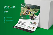Lustravel - Flyer, a Flyer Template by Esensifiksi.studio (Thumbnail 1 of 3)