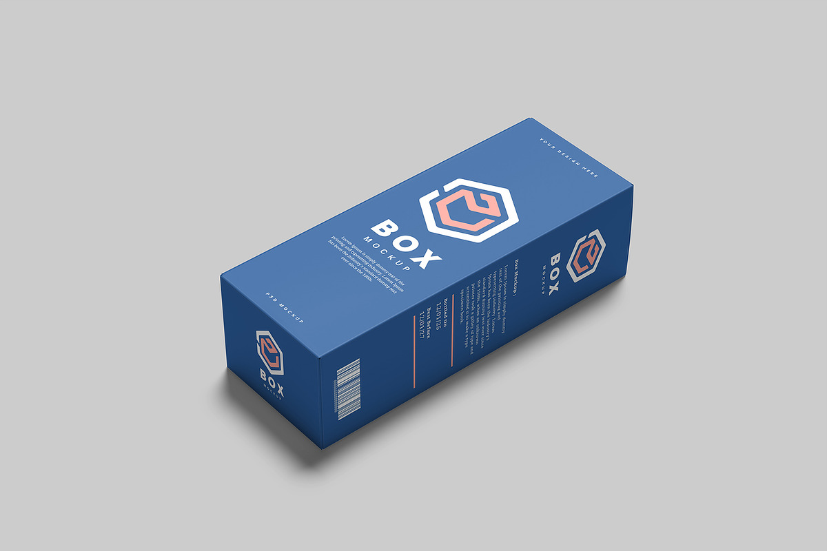 Box Mockup, a Packaging Mockup by graphictime (Photo 5 of 9)