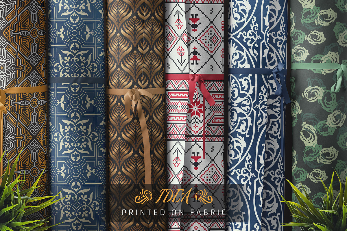 100 Seamless Patterns Vol.2, a Pattern Graphic by pixaroma