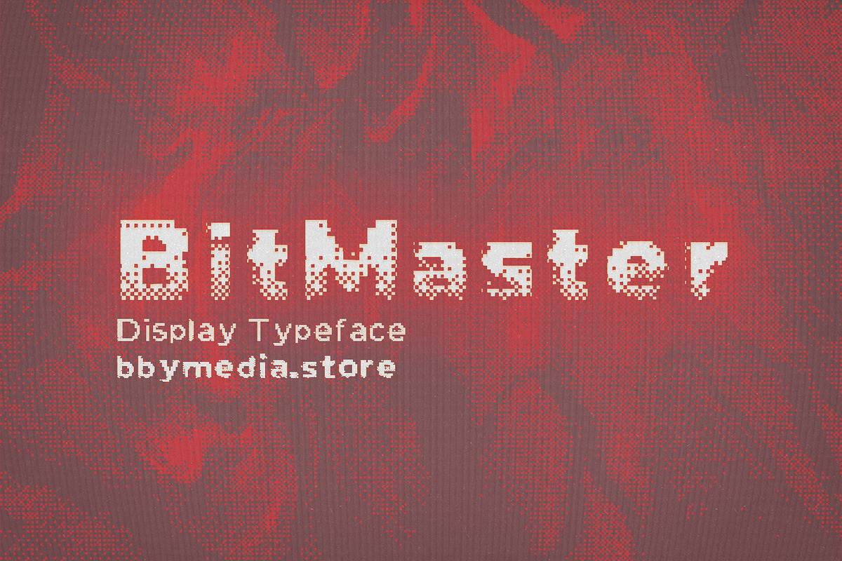 Bit Master Font, a Font by bbymedia.store (Photo 1 of 7)