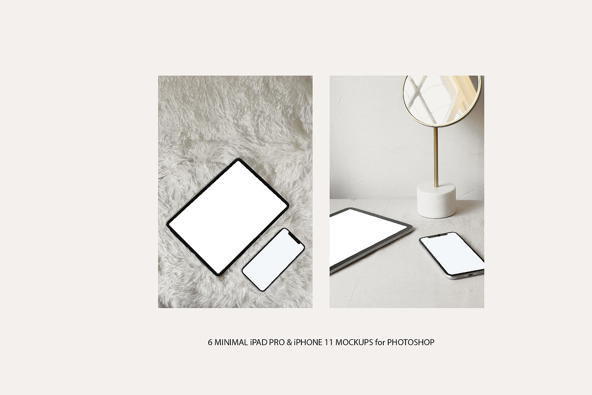 iPad Pro & iPhone 11 Mockup Bundle, an iPhone Mockup by Frame Space Studio (Photo 3 of 3)