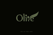 Olive Logo Template, a Branding & Logo Template by Artyway Logo (Thumbnail 2 of 4)