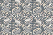 Block Print stylized floral, a Decorative Illustration by Tanna.ART (Thumbnail 4 of 13)