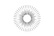 Sunburst Rays Vector Bundle Bundle, an Illustration by yasushie (Thumbnail 21 of 31)
