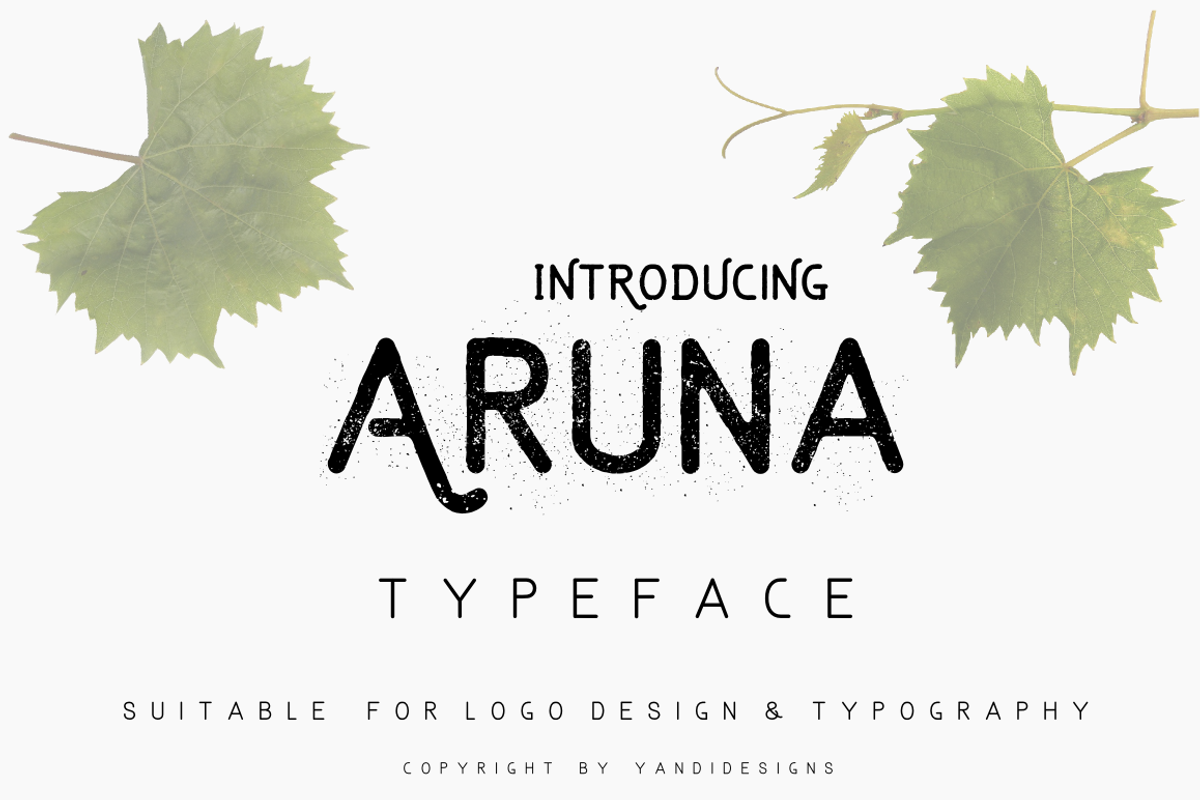 Aruna Typeface