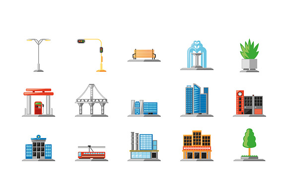 Urban Infrastructure Set preview 2