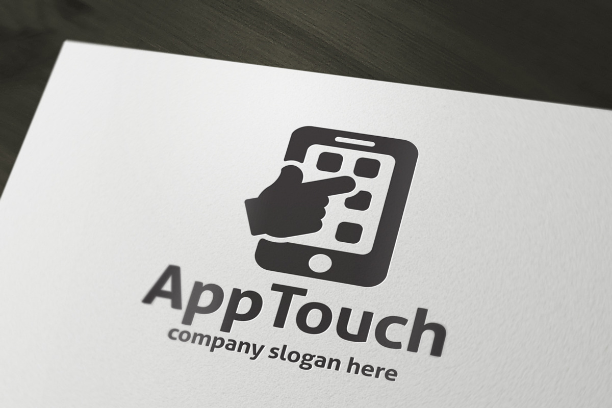 App Touch, a Branding & Logo Template by dm243 (Photo 3 of 3)