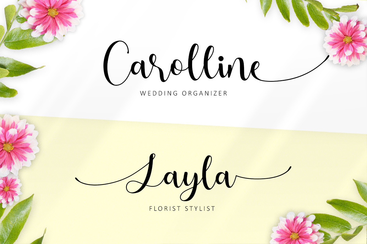 Eve Adam - Lovely Script Font, a Script Font by HIRO.std (Photo 3 of 10)