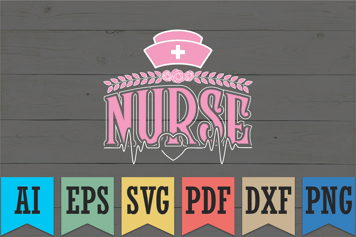 Nurse Shirt Design | Bold Nurse PNG, a Graphic by Vector Portal (Photo 5 of 6)