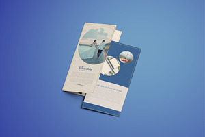 Traveling Business Trifold Brochure