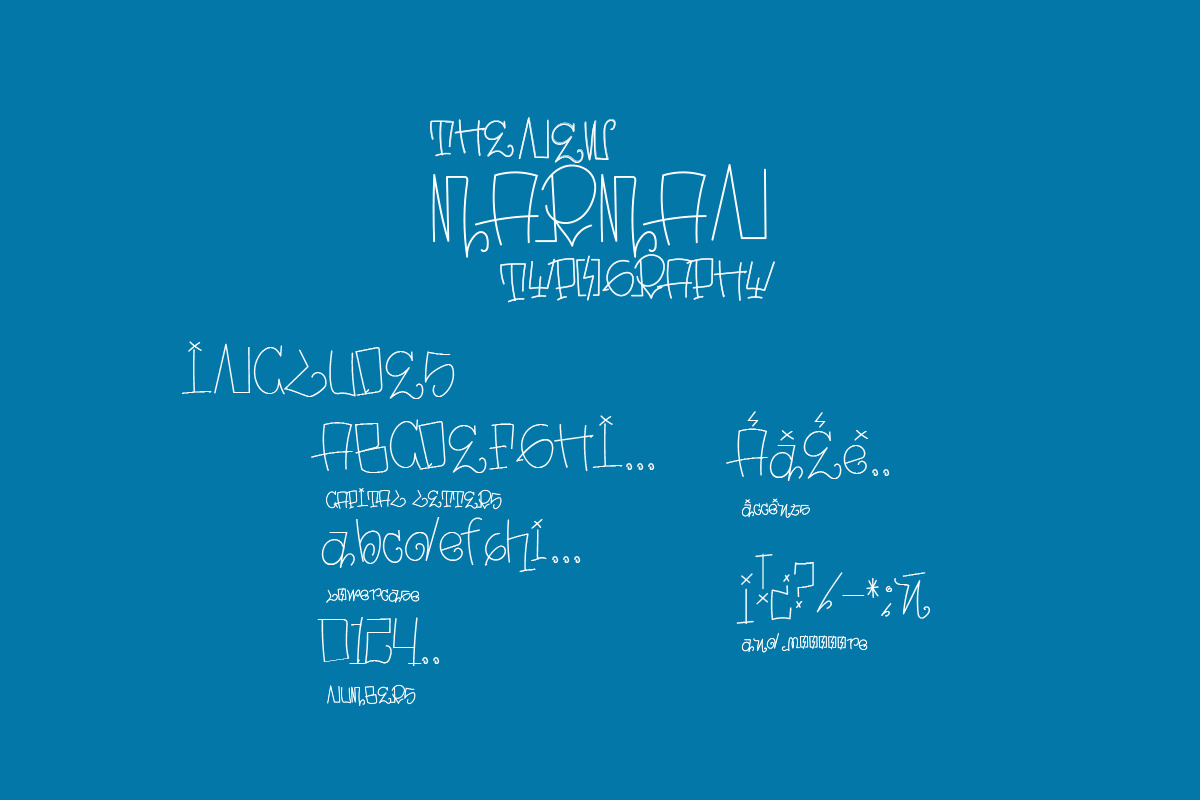 OBSON, a Font by M#RM#N (Photo 3 of 4)