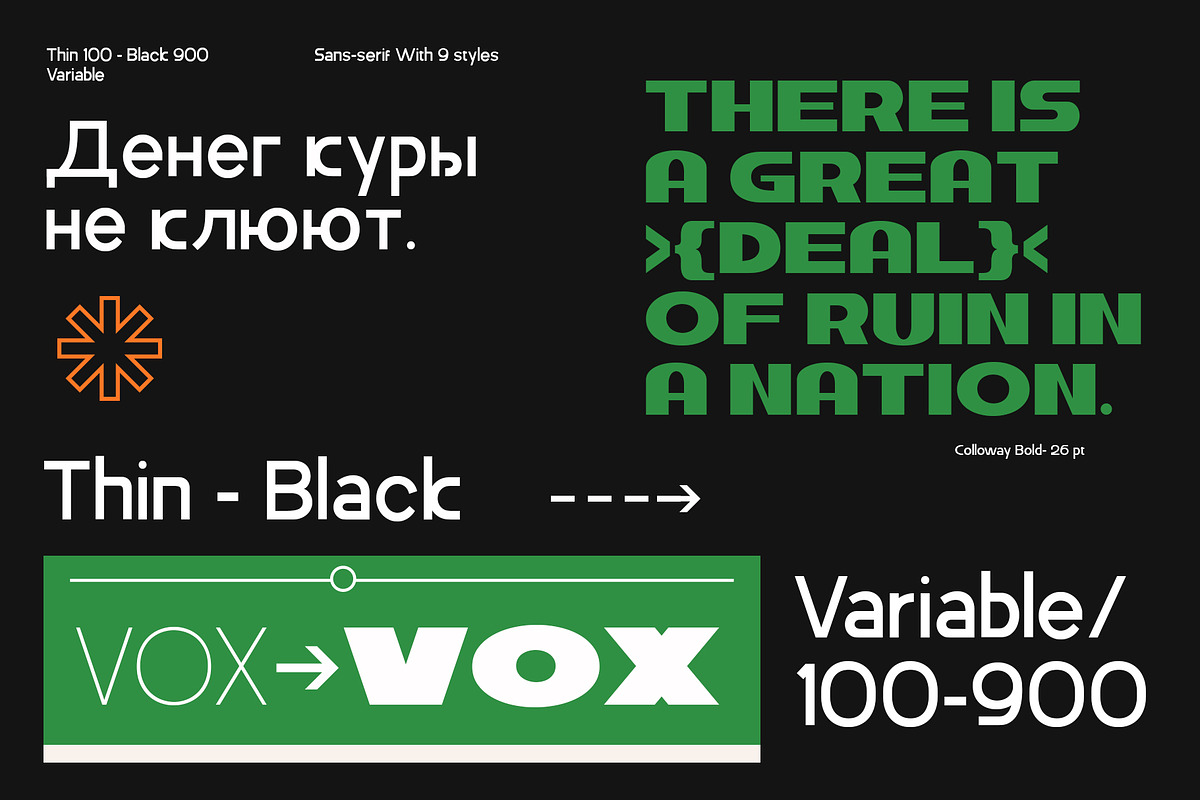 DV Colloway, a Sans Serif Font by Damelev (Photo 3 of 14)