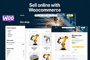 Untex-Factory Industrial WordPress, a WordPress Template by Opal Wordpress Theme (Thumbnail 2 of 5)