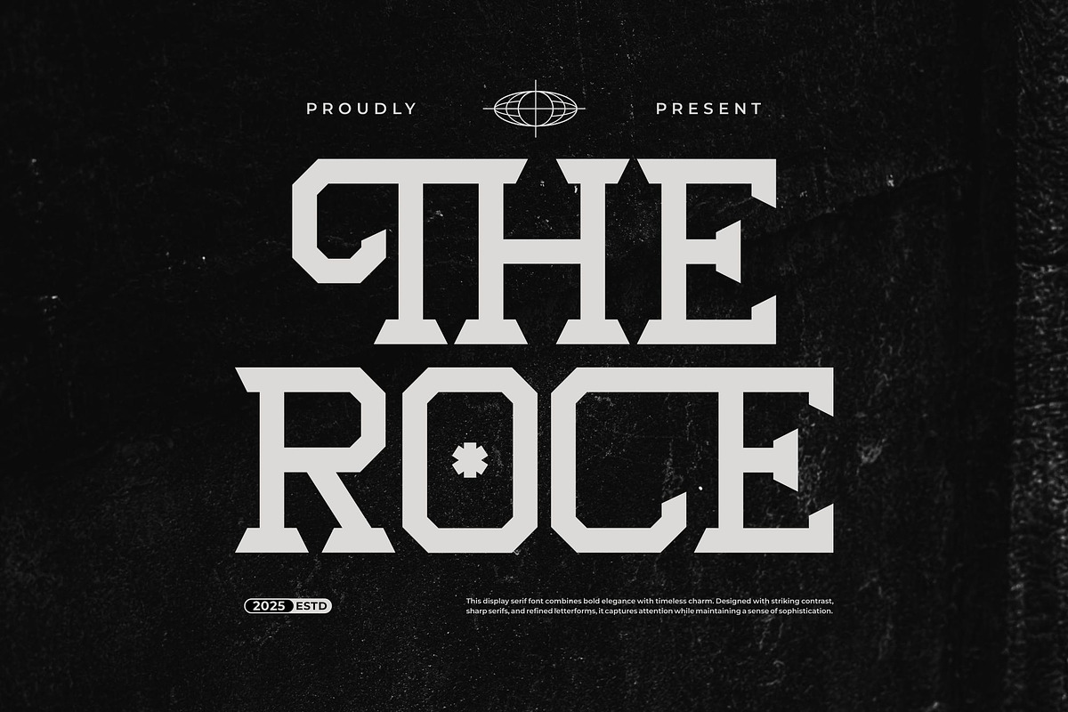 Theroce || Modern Slab Serif Font, a Slab Serif Font by Ermedia Studio (Photo 1 of 10)