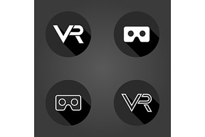 Black and white Vector Flat Icons, an Outline Icon by FineArtStudio