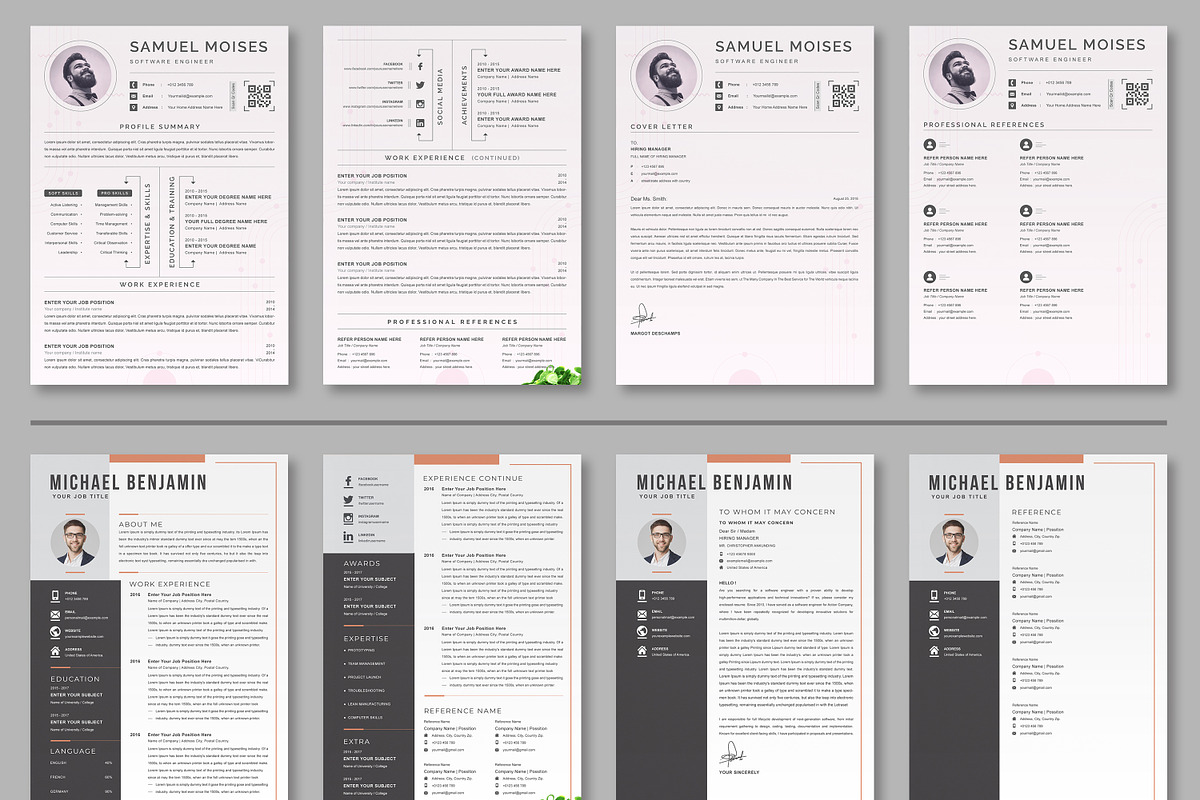 JOB WINNING RESUME - 50 TEMPLATES, a Resume Template by ResumeInventor (Photo 30 of 184)