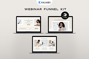 Kajabi Template Webinar Bundle, a Landing Page Template by Pixel & Flow (Thumbnail 1 of 10)