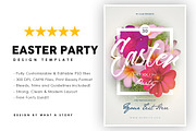 Easter party, a Flyer Template by What a Story (Thumbnail 1 of 2)