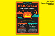 Halloween – A5 Flyer, a Flyer Template by IndieStock (Thumbnail 3 of 4)