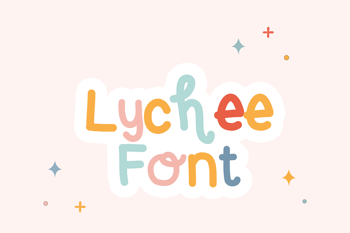 Lychee Font by Little Paperies, a Script Font by Little Paperies (Photo 1 of 4)
