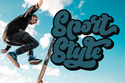 Minebold - Retro Bold Handwritten, a Script Font by ahweproject (Thumbnail 9 of 11)
