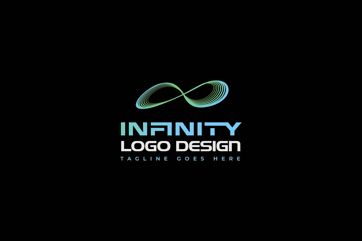 infinity logo, a Branding & Logo Template by ZHR Creative