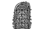 50 Floral French Window Ornament, a Decorative Illustration by Amazin_art (Thumbnail 6 of 29)