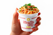 Noodle Cup, a Product Mockup by OneVectorStock (Thumbnail 1 of 2)
