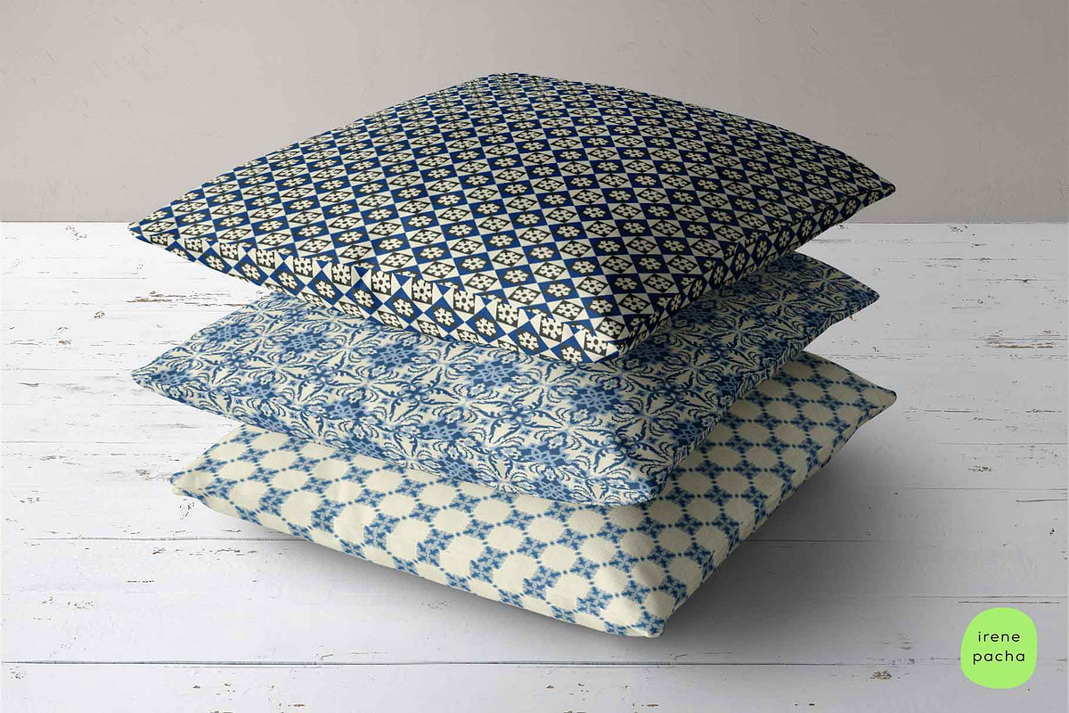 Azulejos do Porto Pattern Bundle, a Pattern Graphic by irenepachadesign (Photo 3 of 4)