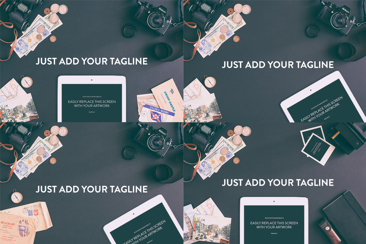 10 Travel Hero images: Dark series, an iPhone Mockup by RAPPIDLY (Photo 3 of 4)