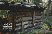 Hunter's house in forest. Photo Pack, a Nature Photo by GoodMomentShop (Thumbnail 5 of 6)