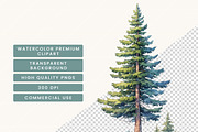 Watercolor Boho Woodland Clipart, an Animal Illustration by BusyDaydesign (Thumbnail 6 of 8)