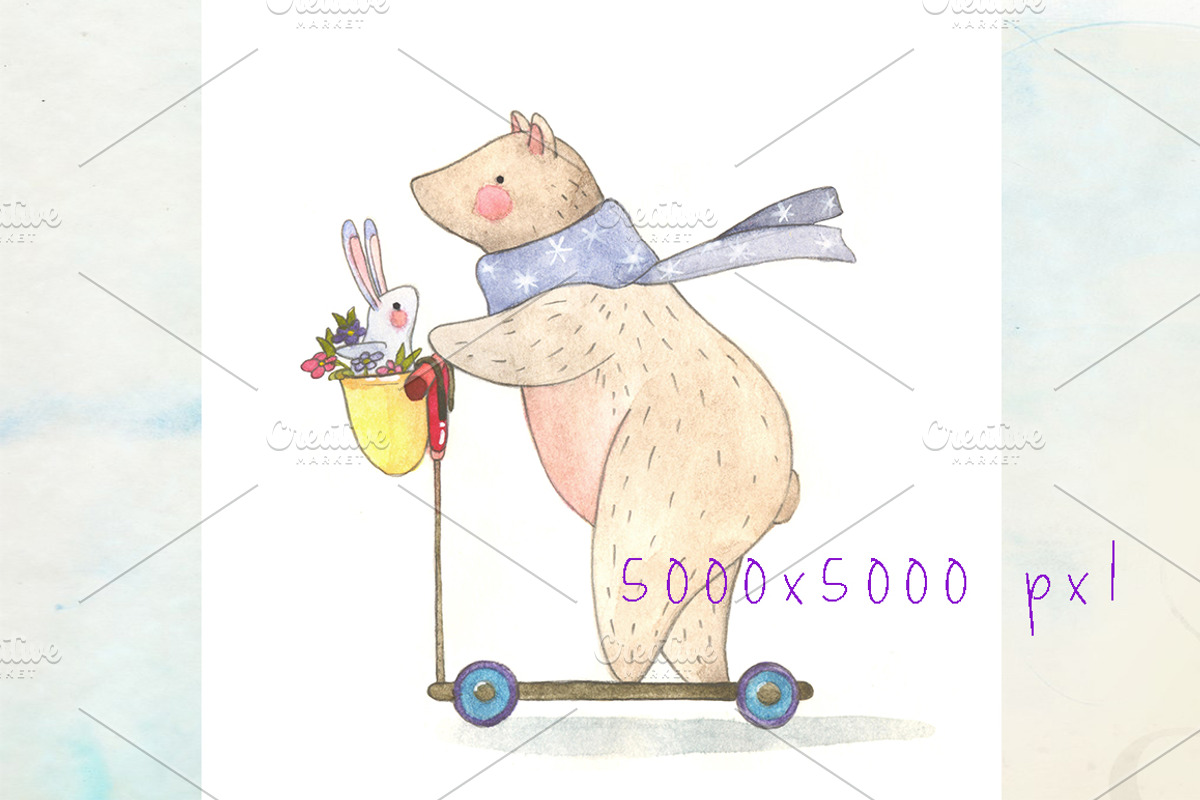 Best friends forever, an Animal Illustration by Vavavka (Photo 4 of 10)