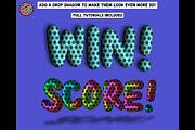 Procreate 3D Soccer Lettering Set, a Brush Add-On by AlwaysBeColoring (Thumbnail 12 of 14)