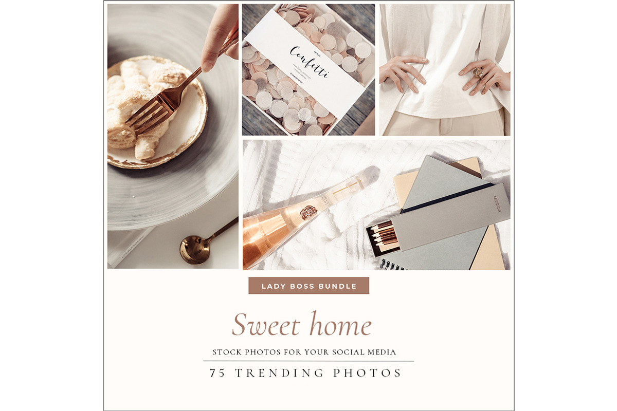 LADY BOSS. MEGA BUNDLE!, a Social Media Template by OntheMoon (Photo 7 of 16)