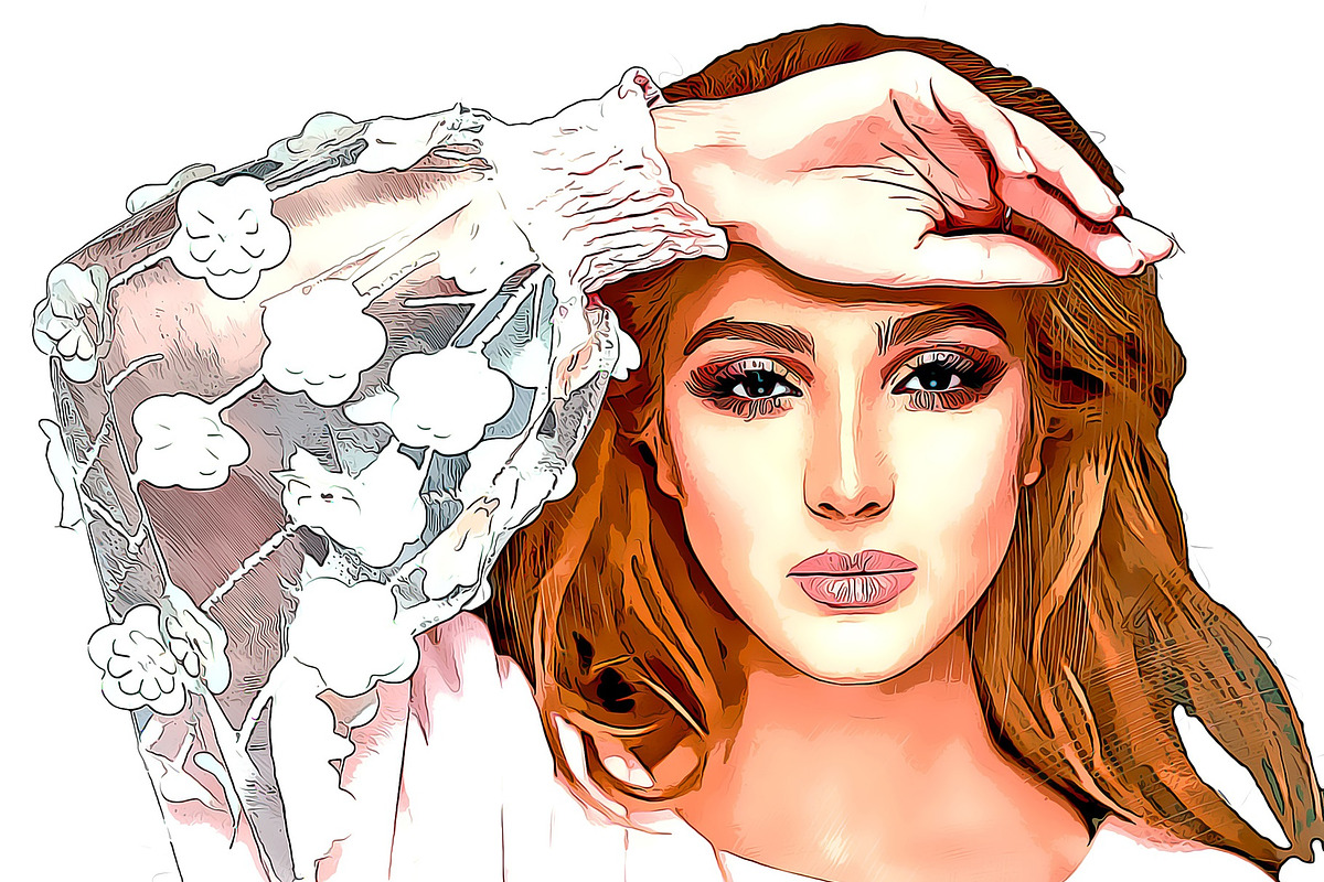 Beautiful Cartoon Photoshop Action, an Action Add-On by JLDesignsPH (Photo 1 of 7)