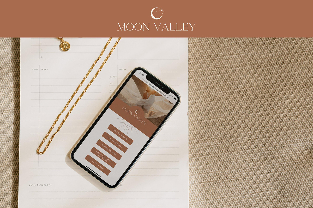 Showit Instagram Link in Bio Boho, a Websites & App Template by Wonderlik Webdesign (Photo 4 of 4)
