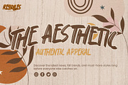 Ressolles - Handmade Brush Typeface, a Sans Serif Font by Gassstype (Thumbnail 2 of 8)